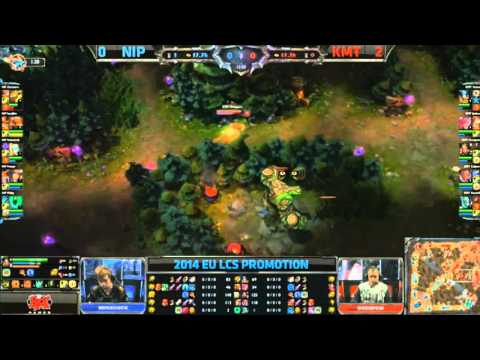 LCS promotion Ninjas in Pijamas vs Team KMT Game 3