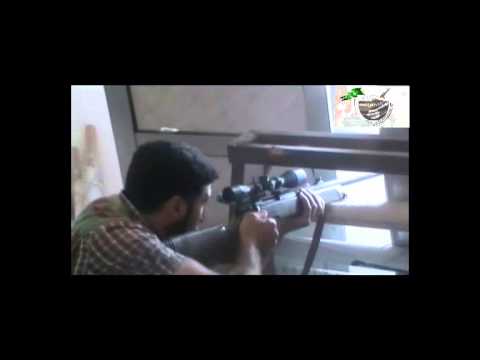 قنص عناصر قوات النظام من قبل كتيبة الشهيد محمد الصاحب في مشفى تلدو في حمص