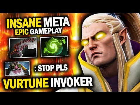 NEW INSANE META  COMBO!!! Abyssal Blade + Cataclysm Vurtune Invoker No ESCAPE FOR ENENY TEAM