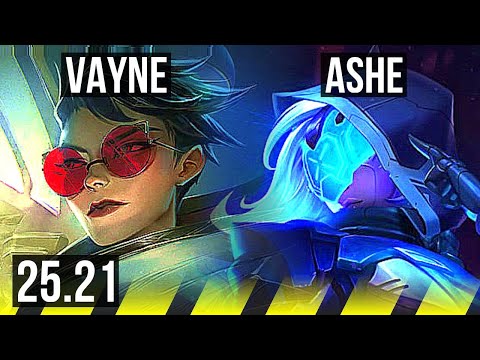 VAYNE & Nidalee vs ASHE & Teemo (ADC) | 72% winrate, 63k DMG, 21/5/5 | EUW Master | 25.21