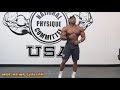 NPC NEWS ONLINE 2021 ROAD TO THE OLYMPIA – 2x IFBB Men’s Physique Olympia Brandon Hendrickson Posing