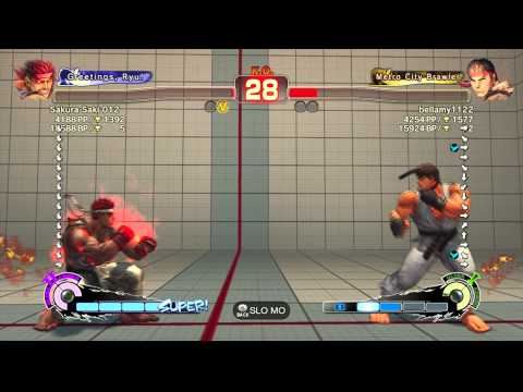 SSFIVAE~ Evil Ryu (Sakura Saki 012) vs.  Ryu (bellamy1122) HD