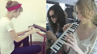 Taylor Swift can play many instruments