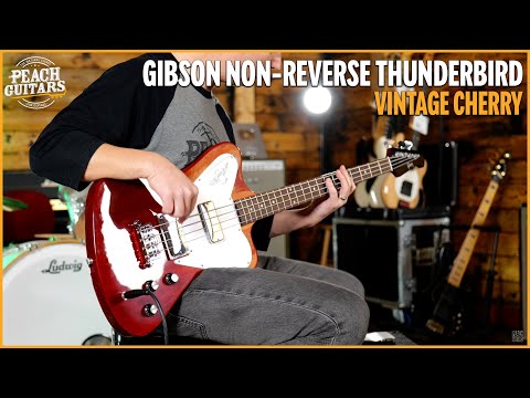 Gibson Non-Reverse Thunderbird | Vintage Cherry image 11