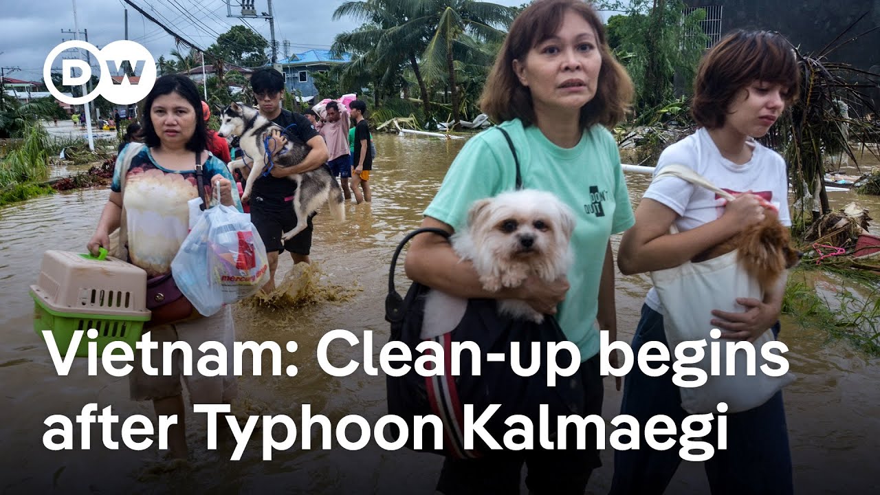 Typhoon Kalmaegi leaves trail of damage in Vietnam | DW News
