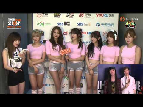 150630 The Show Warm up Time AOA (Tudou)