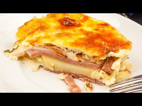 , title : 'O rețetă italiană, făcută românește: Lasagna cu cartofi! | SavurosTV'