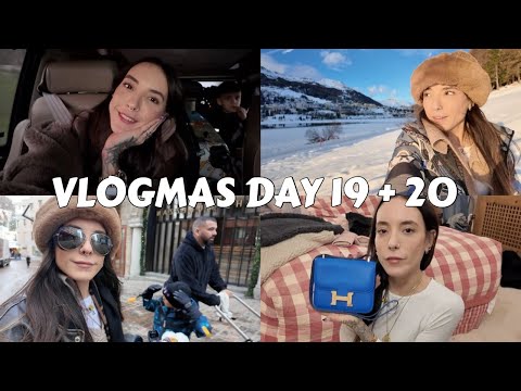 DAY #19 & #20 OF VLOGMAS 2023 | TO ST MORITZ WE GO! MINI HOUSE TOUR + UNPACK WITH ME