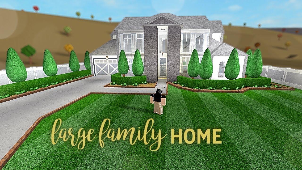 Download Roblox Bloxburg Large Family Home -