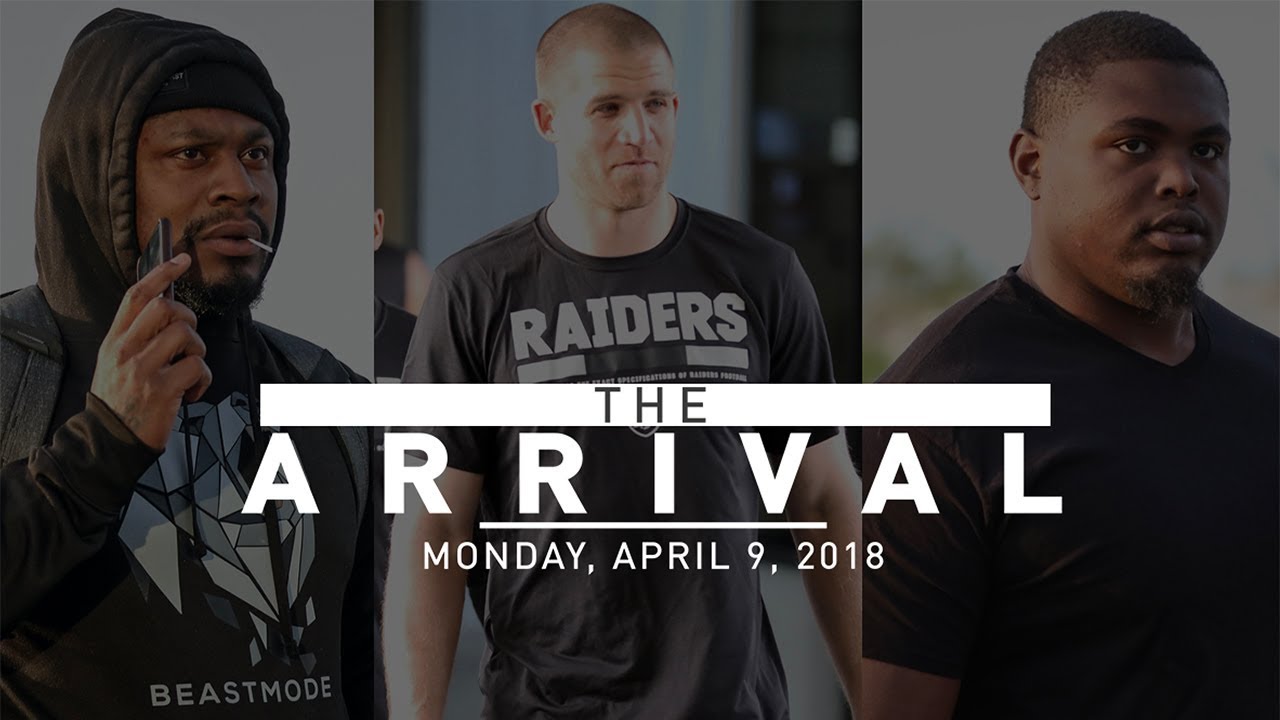 Raiders Arrive For Offseason Workouts