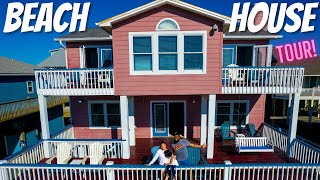 Spacious 3 Story BEACH HOUSE Airbnb Full Tour //Texas