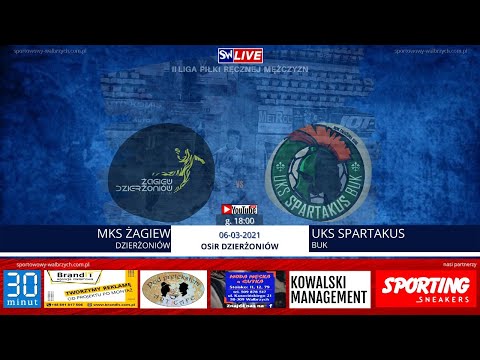 LIVE: MKS ŻAGIEW DZIERŻONIÓW - UKS SPARTAKUS BUK
