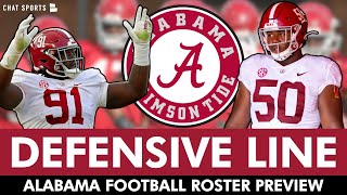 Alabama Football Roster Preview For Defensive Line Ft. Jaheim Oatis, Tim Smith &amp; James Smith