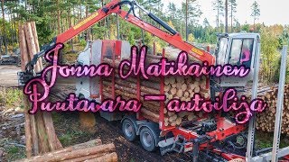 Jonna Matikainen - Puutavara-autoilija