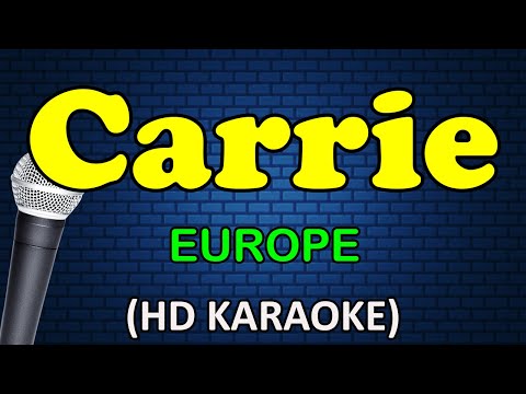 CARRIE - Europe (HD Karaoke)