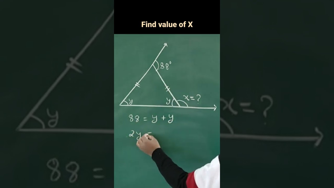 Find angle of triangle
