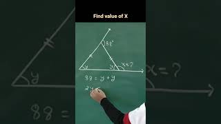 Find angle of triangle