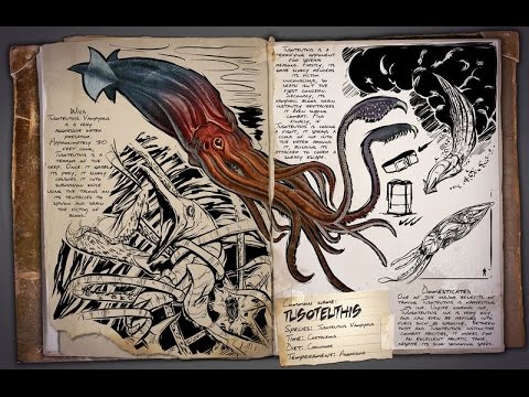 Como tamear al Tusoteuthis ARK XBOX ONE