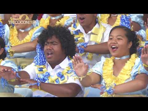 Polyfest 2018 - Tonga Stage:  Mt Albert Grammar Ma'ulu'ulu