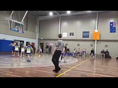 11years old Chinese boy crazy ball handling in Australia VJBL semifinal