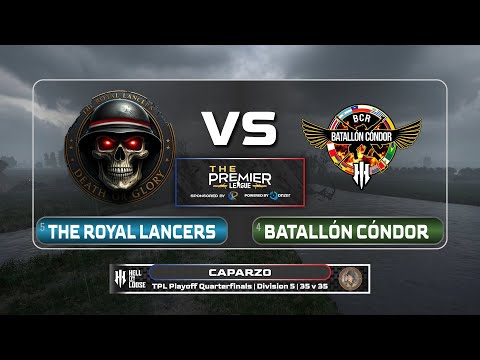 Competitive Console Hell Let Loose | The Premier League Playoff Quarterfinals D2 | BCR vs TRL | PHL