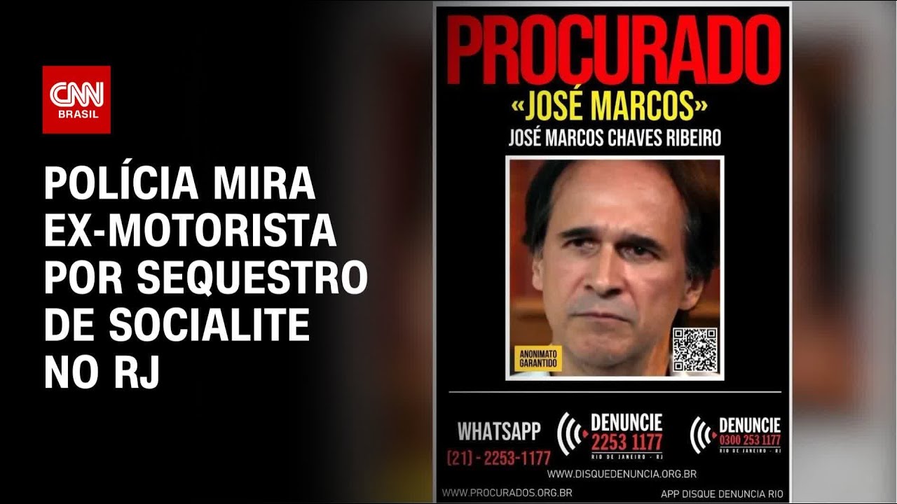 Polícia mira ex-motorista por sequestro de socialite no RJ | AGORA CNN