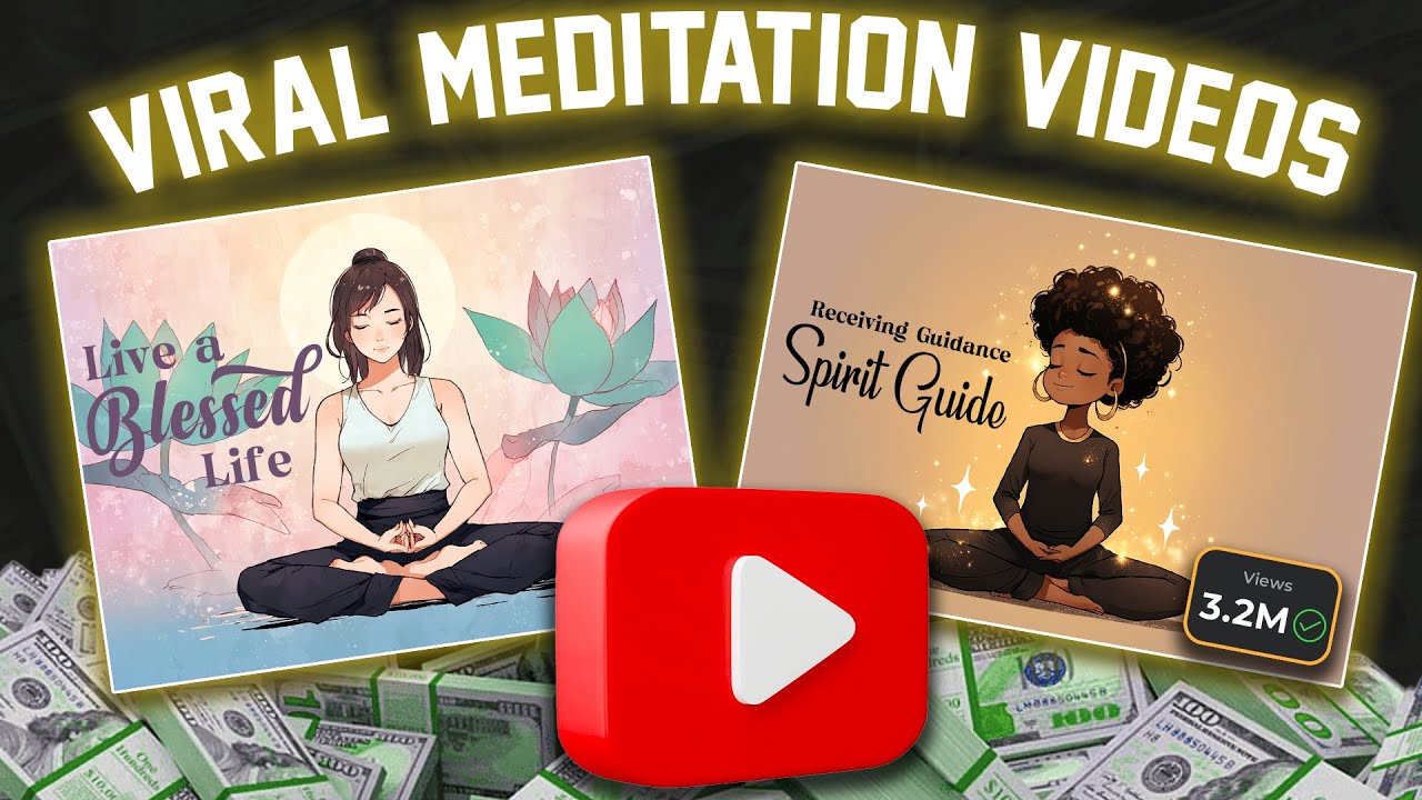 How to Create Viral Meditation videos | YouTube Automation ($512 a Day)