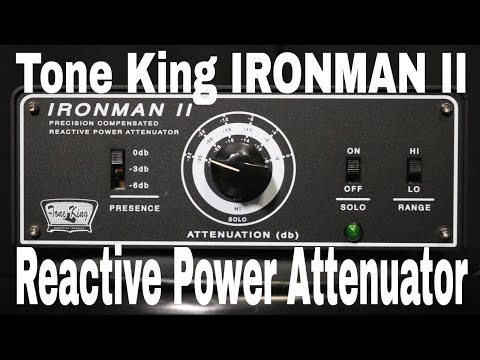 Tone King Ironman II 100W Amplifier Reactive Power Attenuator image 3