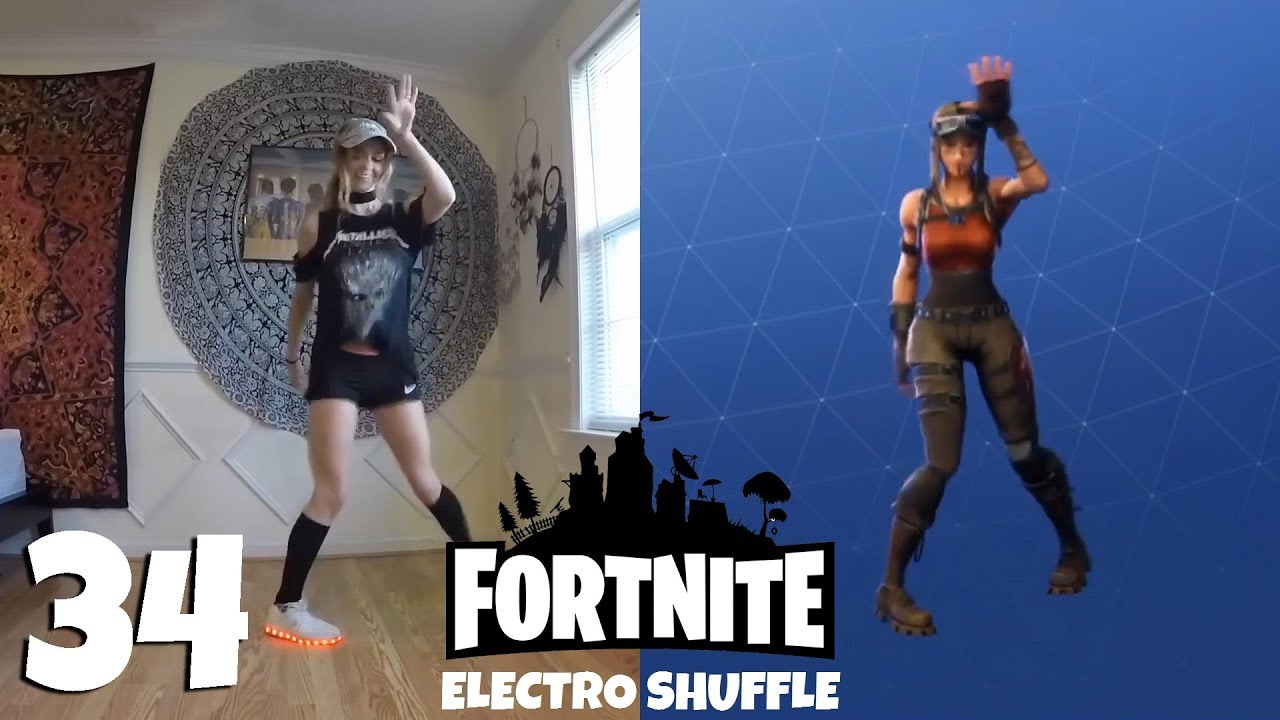 Fortnite: ALL 34 emotes and dances + Their real life original references