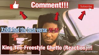 King Tee ft MC Breeze, Tha Alkoholiks &amp; Xzibit - Freestyle Ghetto (Reaction) || X had the best verse