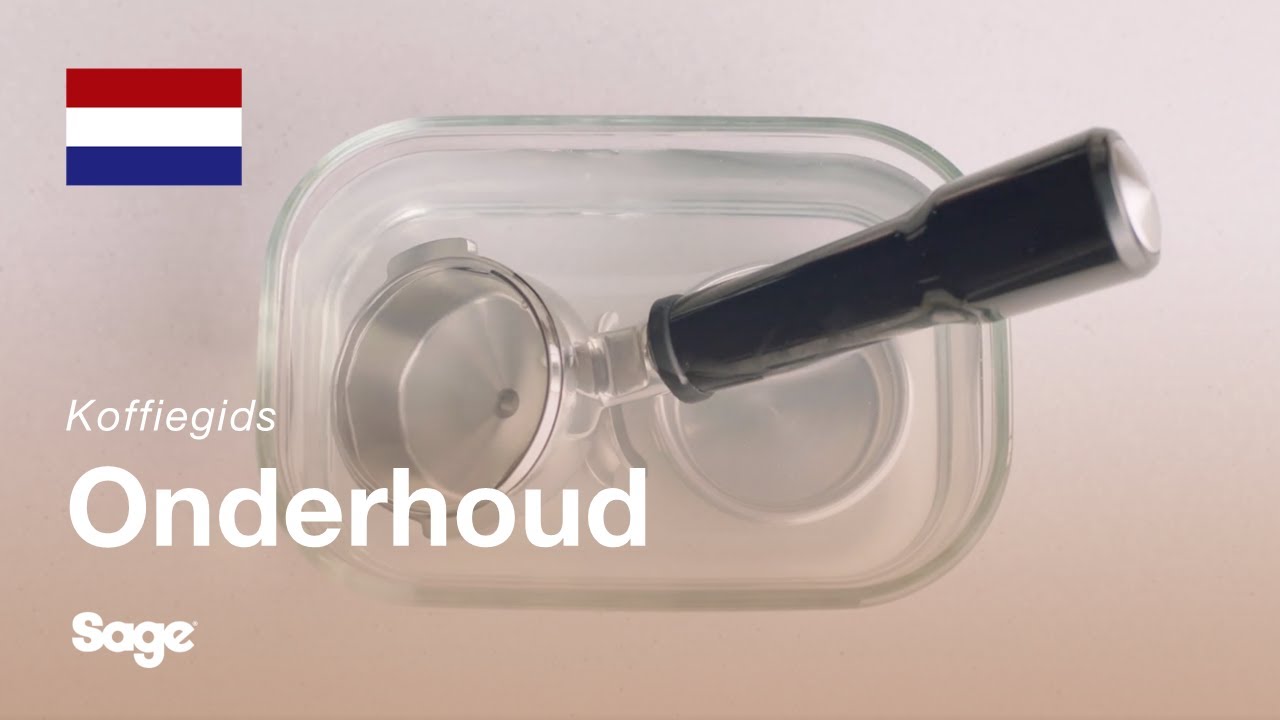 Hoe je het portafilter en de filtermand schoonmaakt