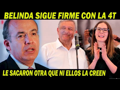 BELINDA LE TAPA LA BOCA A CALDERÓN PENSÓ QUE TODOS SON VENDIDOS, ASÍ MUESTRA SU LEALTAD A LA 4T