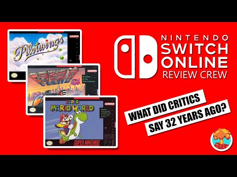 1990s Critics Review Super Mario World, F-Zero & Pilotwings (Nintendo Switch Online)