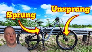Not all weight is equal on your mountain bike