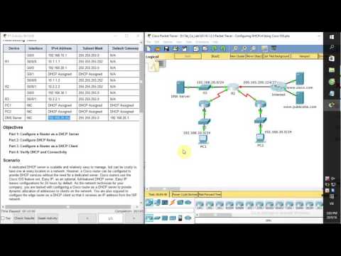 [CCNA S2] 10.1.3.3 Packet Tracer - Configuring DHCPv4 Using Cisco IOS