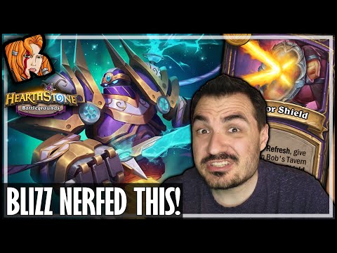 BLIZZARD ACTUALLY NERFED THIS! - Hearthstone Battlegrounds