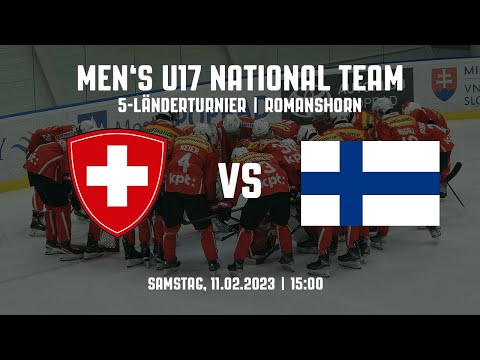 U17: Switzerland vs. Finland | 5-Nations Tournament | Romanshorn SUI