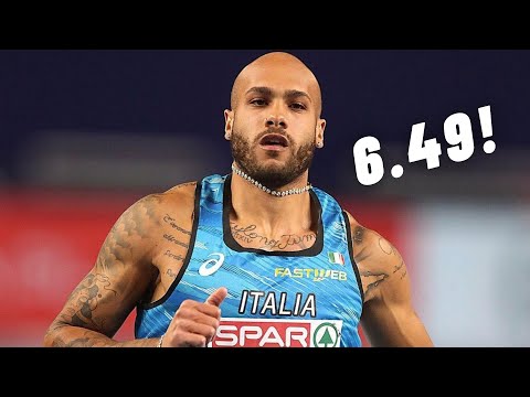 Marcell Jacobs runs 60m SEASON BEST of 6.49s | 2022 Orlen Cup🥇