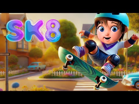 Skate Veloz Como um Foguete | Gi Rafa e Beni #skate #skateboarding #desenhoanimado #infantil