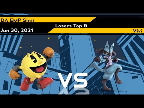 [Smash Ultimate] Xeno205 (L.Top 6) - DA EMP  Sinji vs Vivi