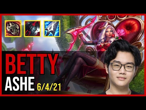 Betty - ASHE vs. EZREAL ADC | KR Challenger