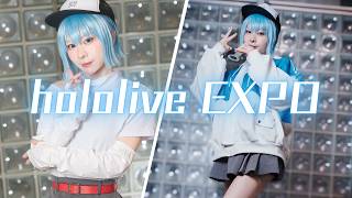 すいちゃんコスプレでホロライブEXPO2026参戦してきた【星街すいせいコスプレ】 #vlog