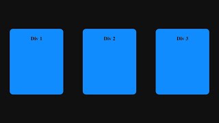 Align 3 Divs Side-by-Side in a Column : HTML & CSS Tutorial (2023)