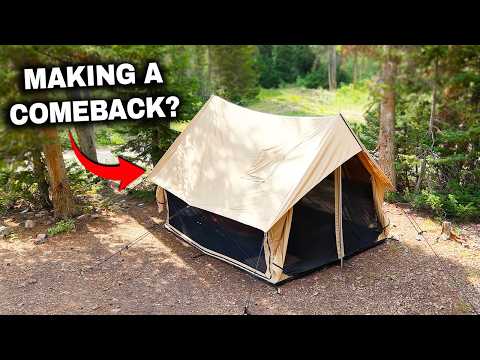 Are Canvas Tents the *OLD* New Thing in Camping?