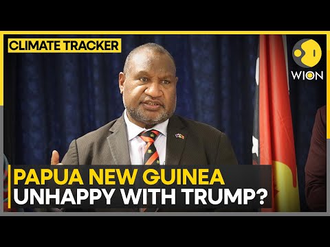 Papua New Guinea PM's Urge To US President Donald Trump | WION Climate Tracker