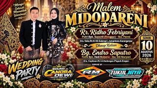 Download lagu Live 🔴RM Music//Mlm Midodareni Rr.Febriyani&Bg.Endro//Candra Dewi Audio//Tukul Jaya High Class Video mp3