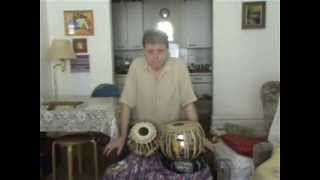 White India - Tabla Lesson 34 - Sitar Khani Tal & a composition to develop technique