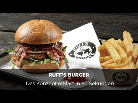 Selbstständig mit deinem eigenen Burger-Business – Ruff's Burger Franchise erklärt in 60 Sek.