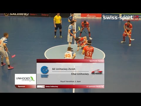 Highlights vom Spiel der Runde: GC Unihockey - Chur Unihockey