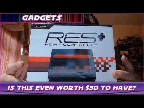 Unboxing and Review: Retro Bit's RES HDMI Compatible NES Clone Game System